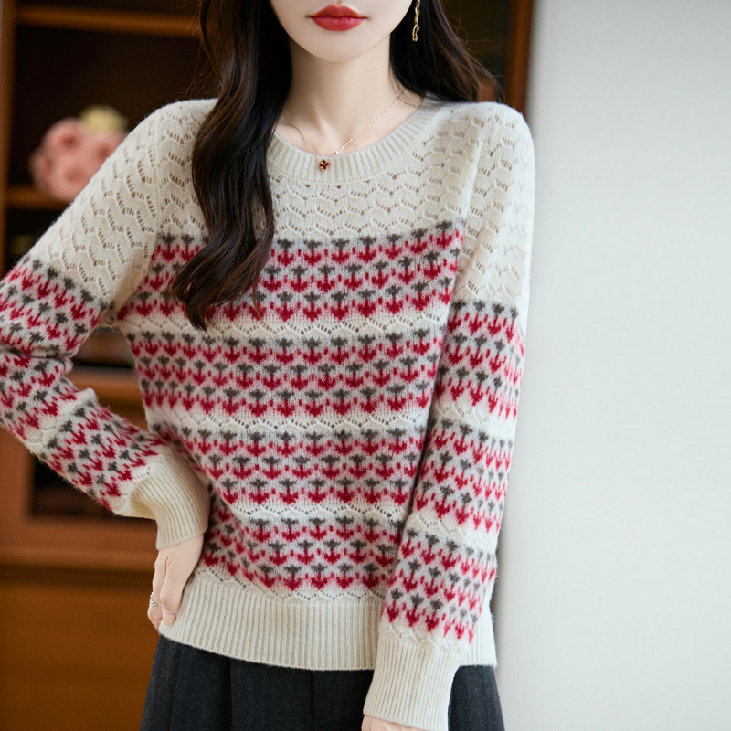 Vintage Fashion Faire - Fair Isle Kazak Kazak İlkbahar Sonbahar