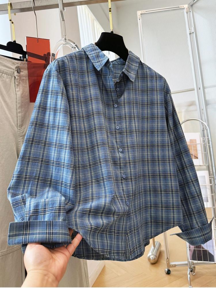 Vintage Fashion Style Female - Kadınlar için Vintage Desenli Pamuklu Uzun