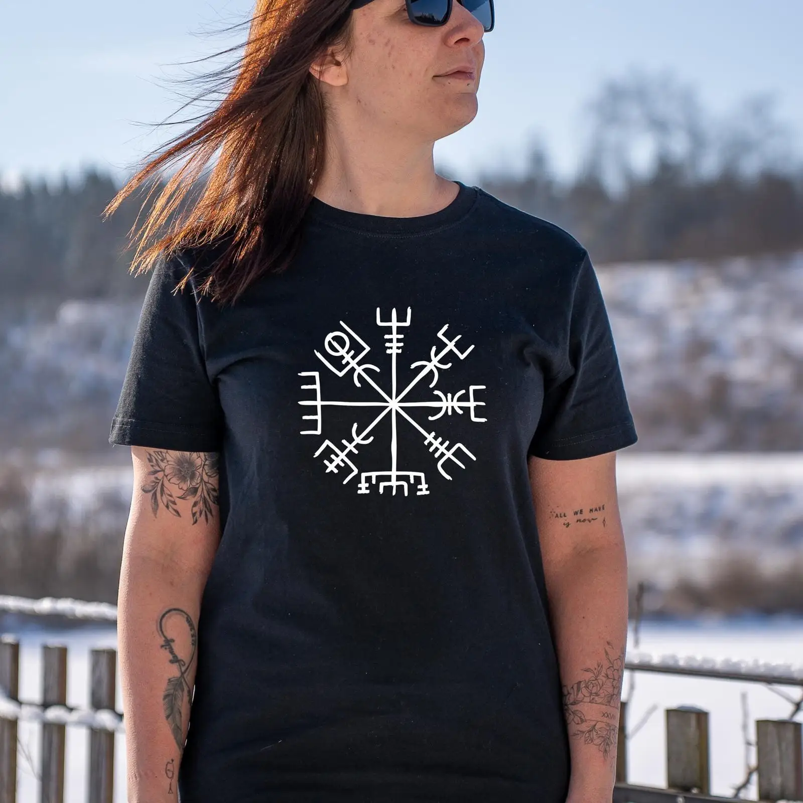 Vegvísir Nordic Rune Compass V - Vintage Fashion Faire incelemesi ve fiyatı