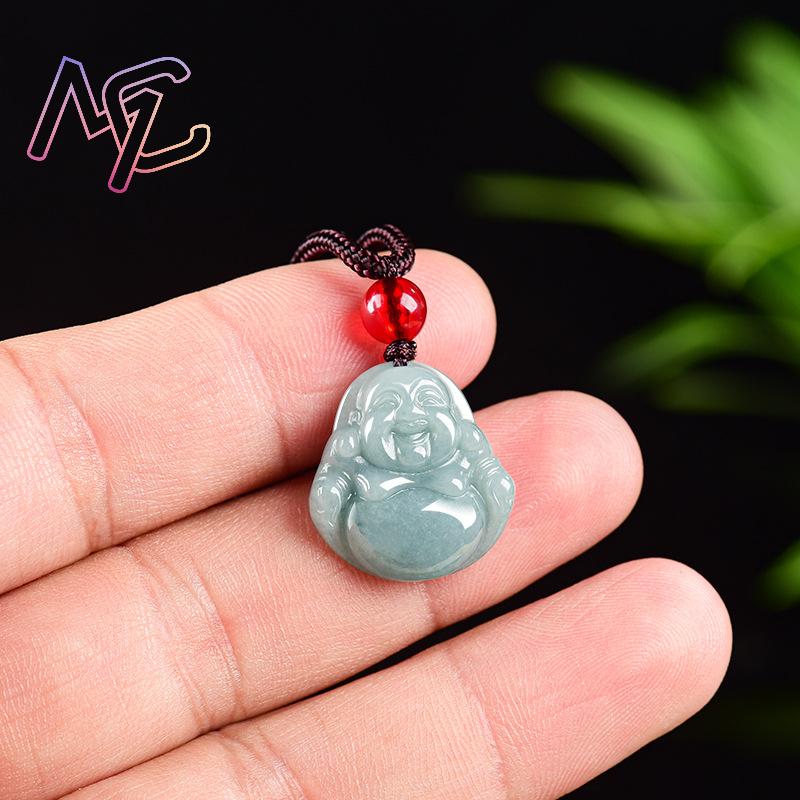 Myanmar Jadeite Guanyin Buda K - Vintage Fashion Necklace incelemesi ve fiyatı