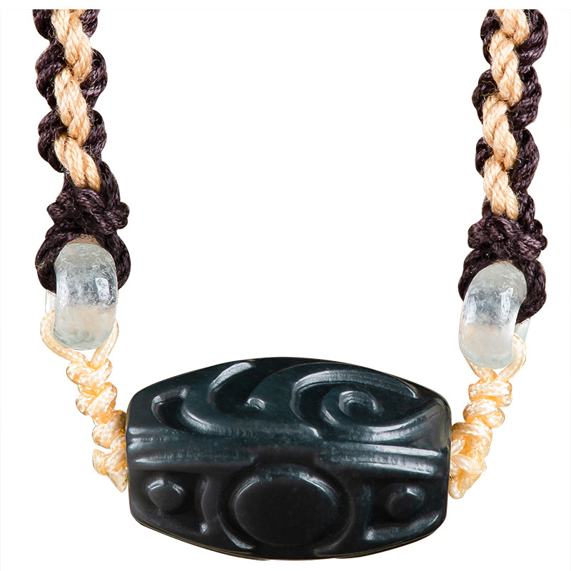 Hetian Yeşim Oyma Boncuk Kolye - Vintage Fashion Necklace incelemesi ve fiyatı