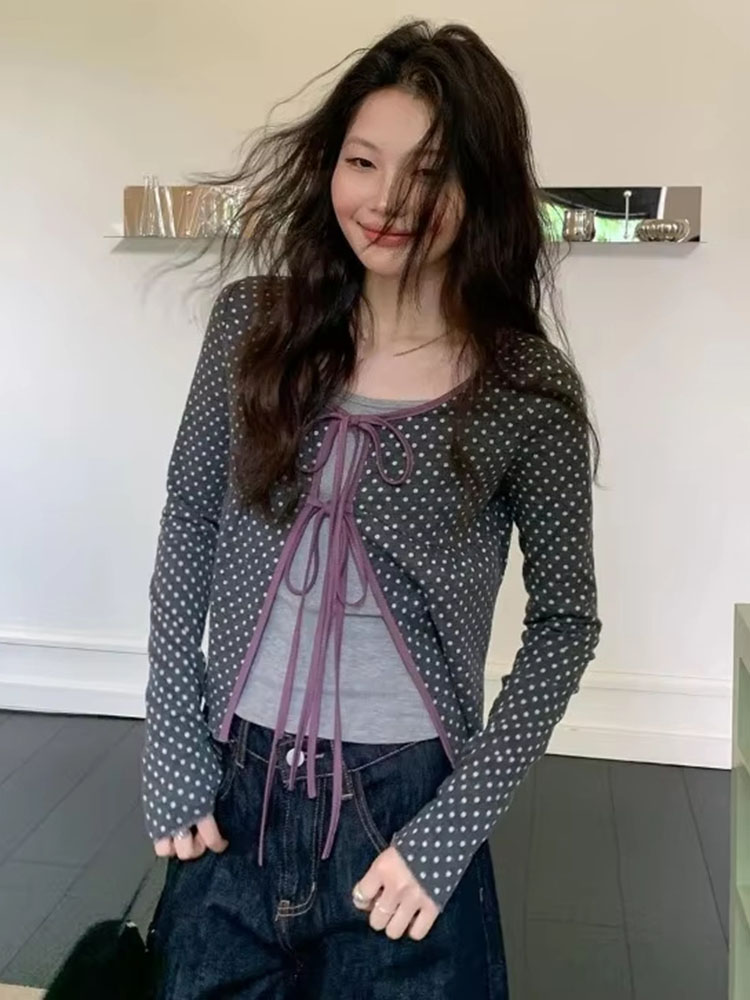 Kadın Örme Hırka Puantiyeli So - Vintage Fashion Style Female incelemesi ve fiyatı