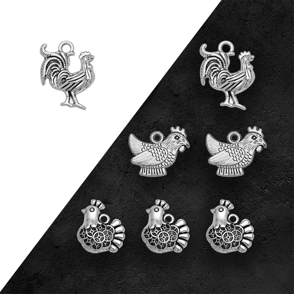 Antik gümüş kaplama horoz horo - Vintage Fashion Resale incelemesi ve fiyatı