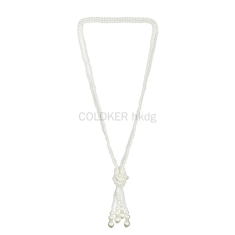 1920'ler inci kolye moda sahte - Vintage Fashion Necklace incelemesi ve fiyatı