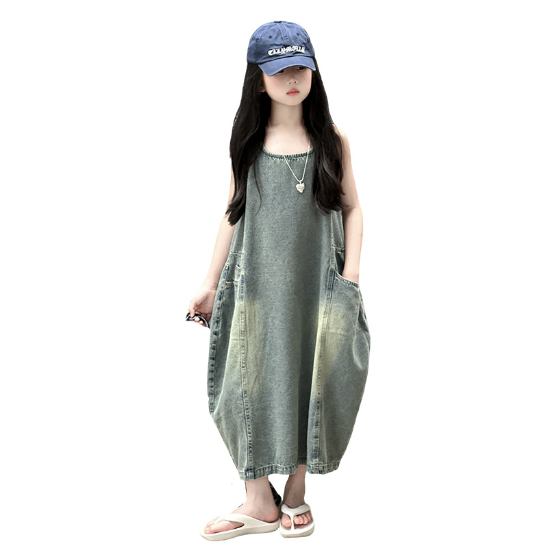 Vintage Mavi Çocuk Kız Yüksek  - Vintage Fashion Outfit incelemesi ve fiyatı