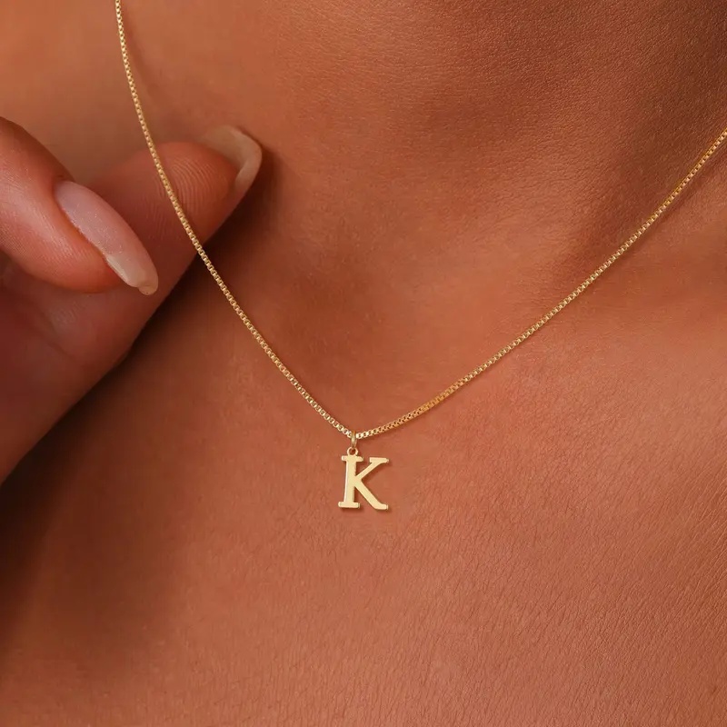 A-Z Baş Harfli Kolye Altın Ren - Z Vintage Fashion incelemesi ve fiyatı