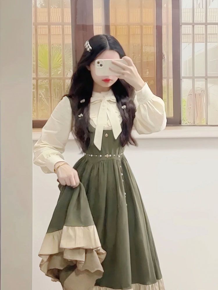 2025 Yeni Japon Kore Kawaii Ti - Vintage Fashion Style Female incelemesi ve fiyatı